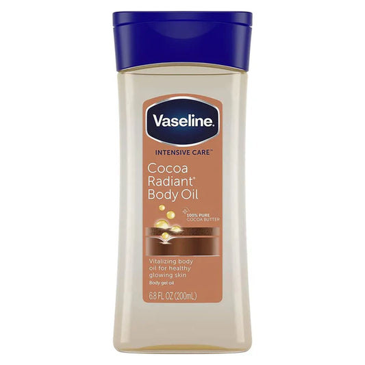 Vaseline Intensive Care Body Gel Oil, Cocoa Radiant With Bubbles