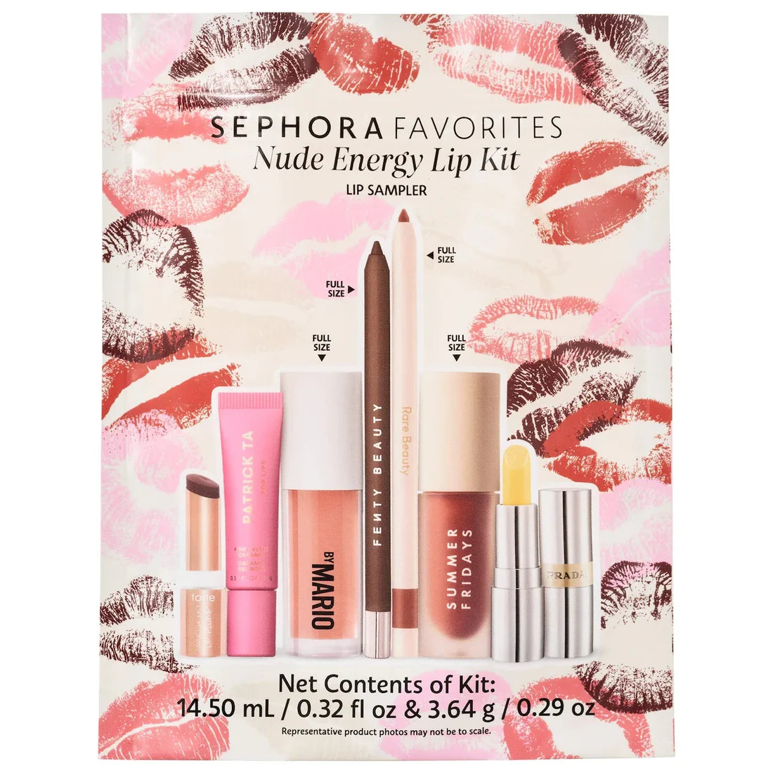 Sephora Favorites - Nude Energy Lip Kit Makeup Set